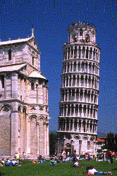 Падающая башня в Пизе